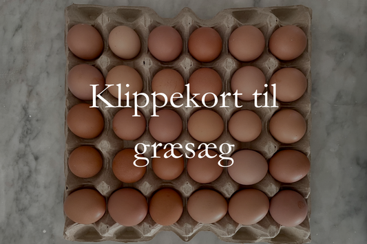 Klippekort til græsæg